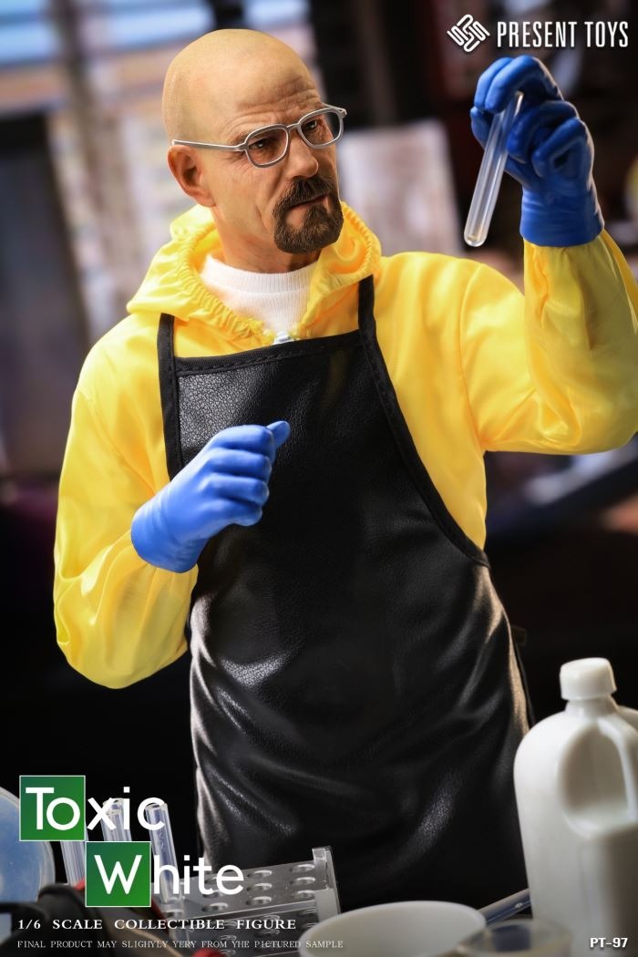 Pre Order! Breaking Bad Present Toys SP97 Toxic hazard suit White 1/6 figure 