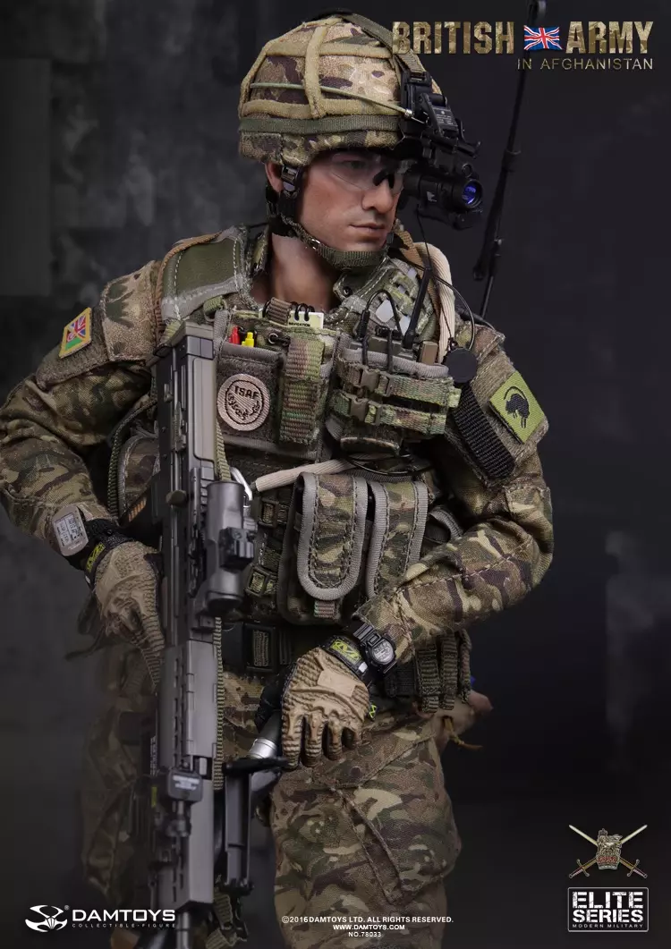 Damtoys 1/6 Dam78033 British Army In Afghanistan Figure Toy