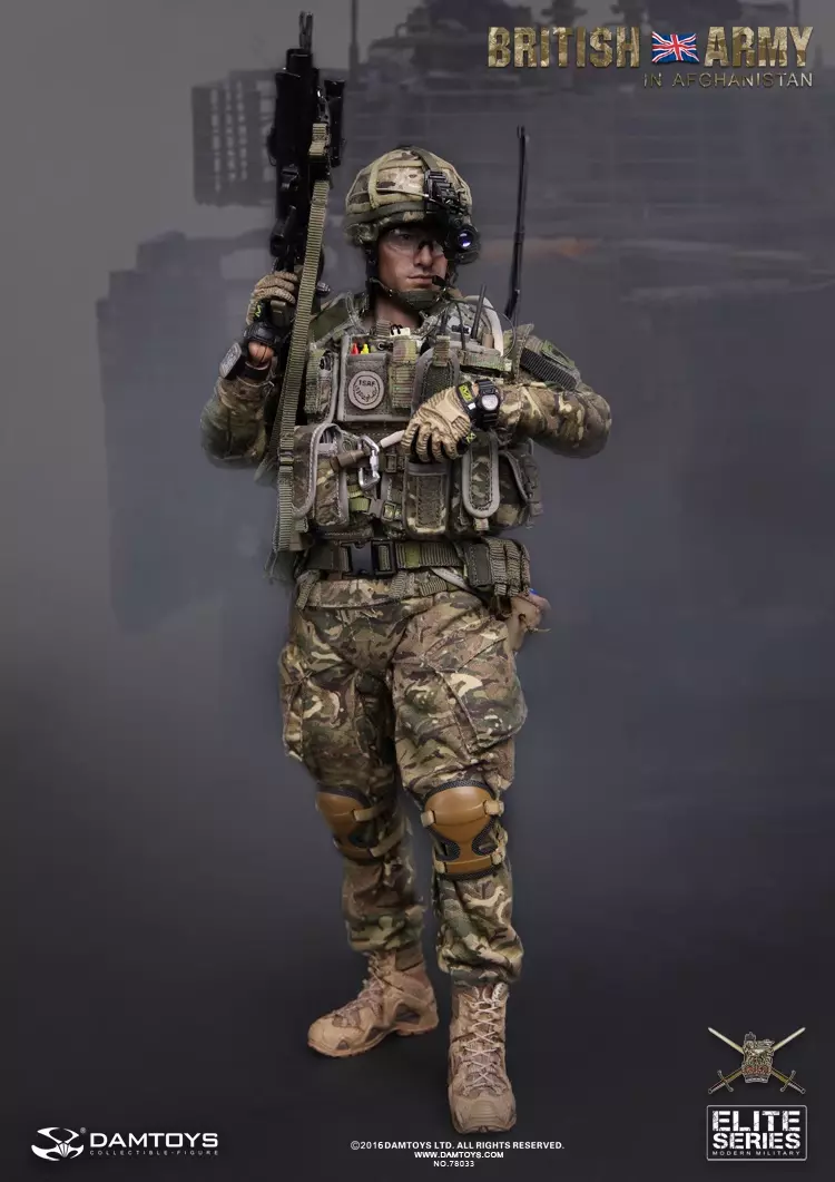 Damtoys 1/6 Dam78033 British Army In Afghanistan Figure Toy