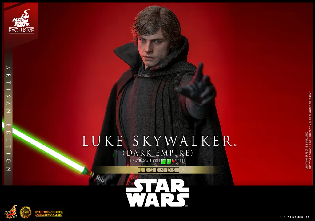 In Stock! Hot Toys CMS020AE Star Wars Dark Empire Luke Skywalker Artisan Edition 1/6 Figure with Exclusive Coin