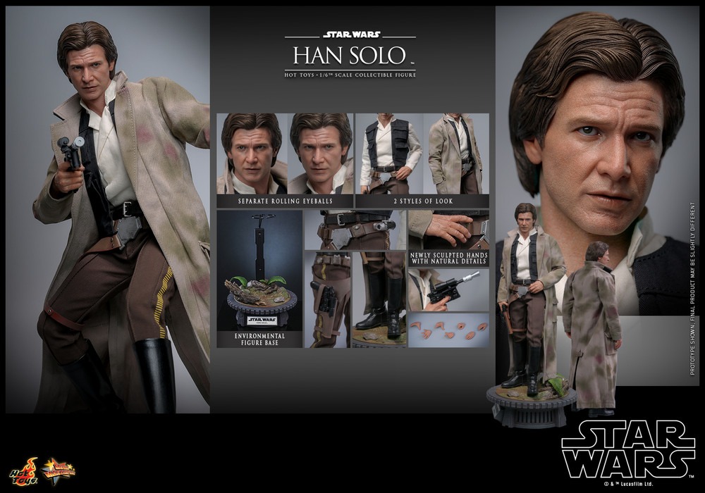 Hot Toys MMS740 Han Solo Star Wars: Return of the Jedi