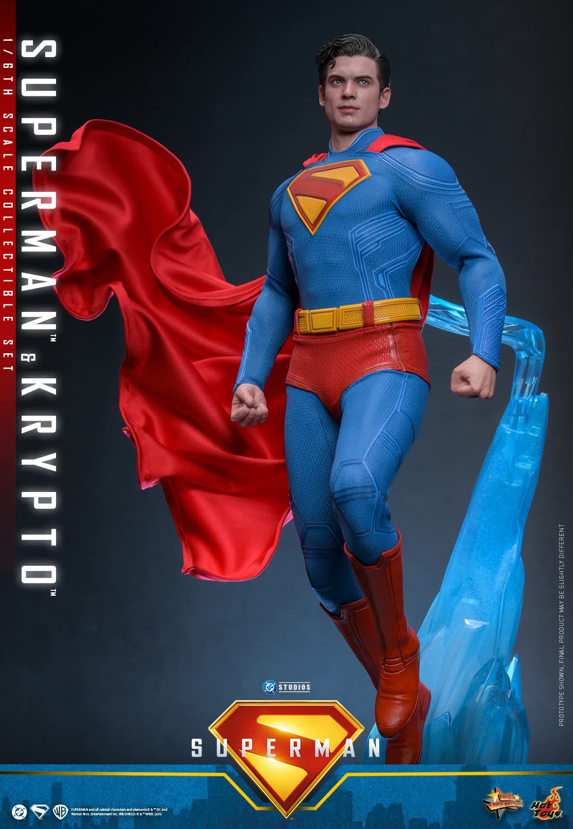 Pre Order! Hot Toys MMS812 Superman 1/6th Scale Superman & Krypto Collectible
