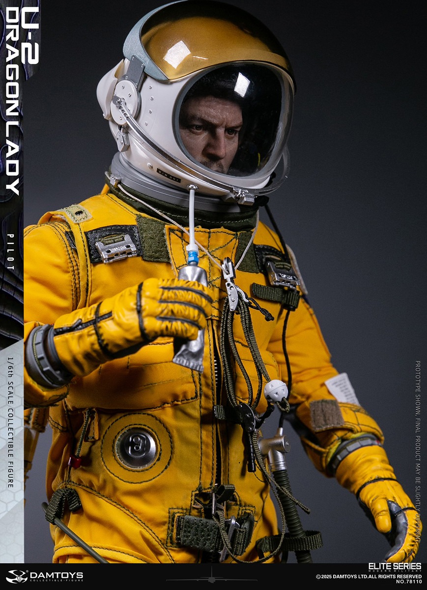 Pre Order! DAMTOYS 78110 1/6 U-2 DRAGON LADY PILOT FIGURE