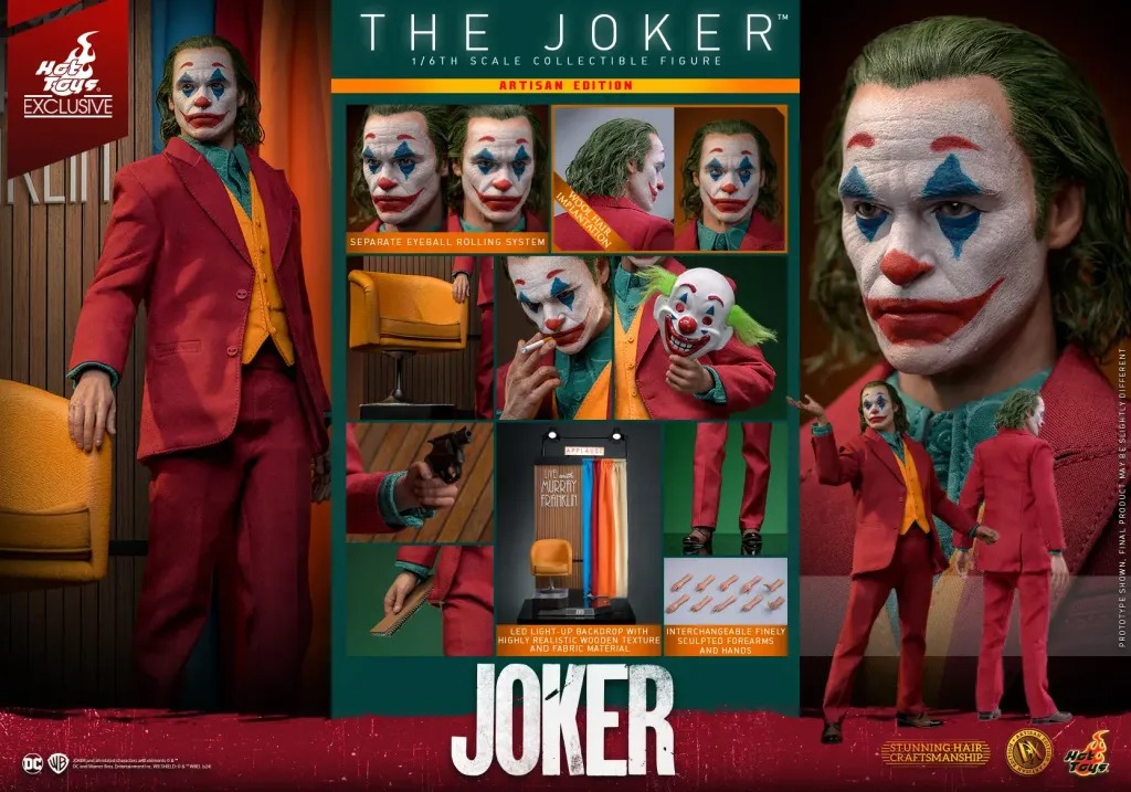 In Stock! Hot Toys DX43AE Joker 1/6th scale The Joker Collectible Figure (Artisan Edition)