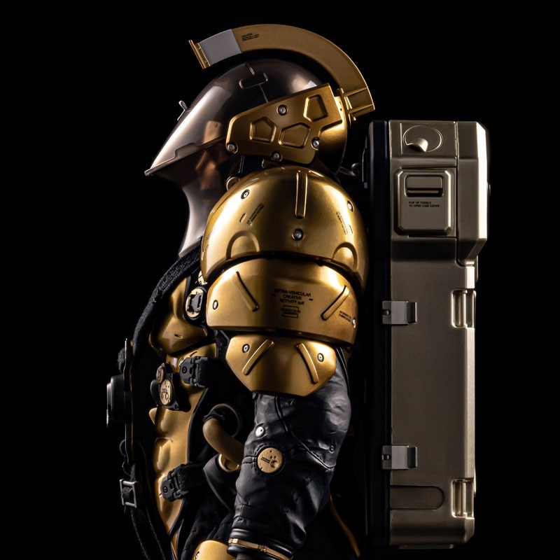 In Stock! Kojima Productions Gold LUDENS 1/6 Scale Action Figure (Death Stranding)