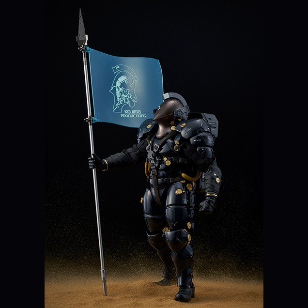 In Stock! Kojima Productions Black LUDENS 1/6 Scale Action Figure (Death Stranding)