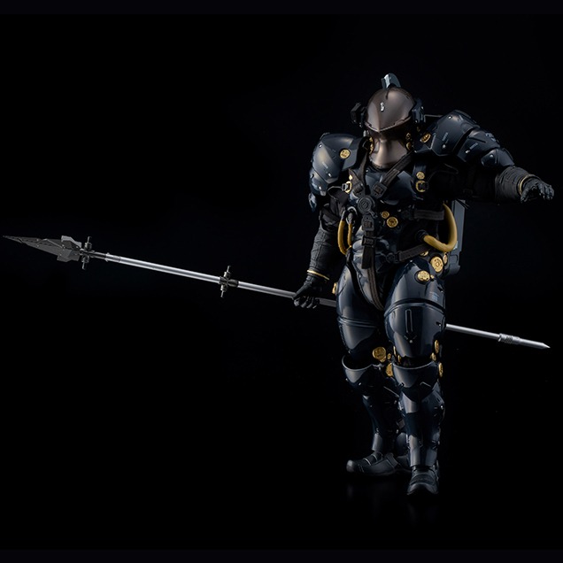 In Stock! Kojima Productions Black LUDENS 1/6 Scale Action Figure (Death Stranding)