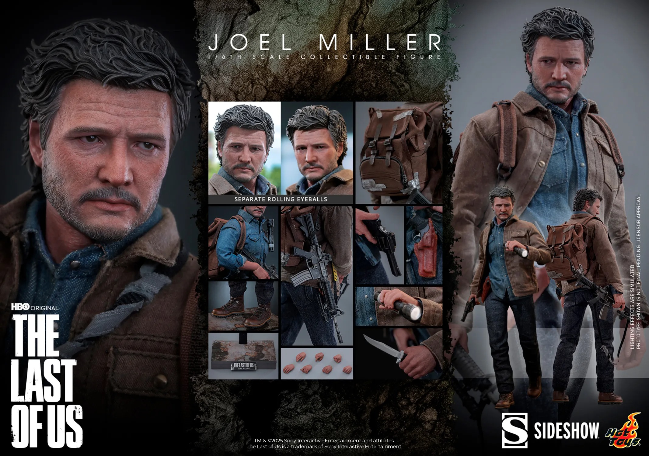 Pre order! Hot Toys TMS160 Joel Miller “The Last of Us” 1/6 Figure