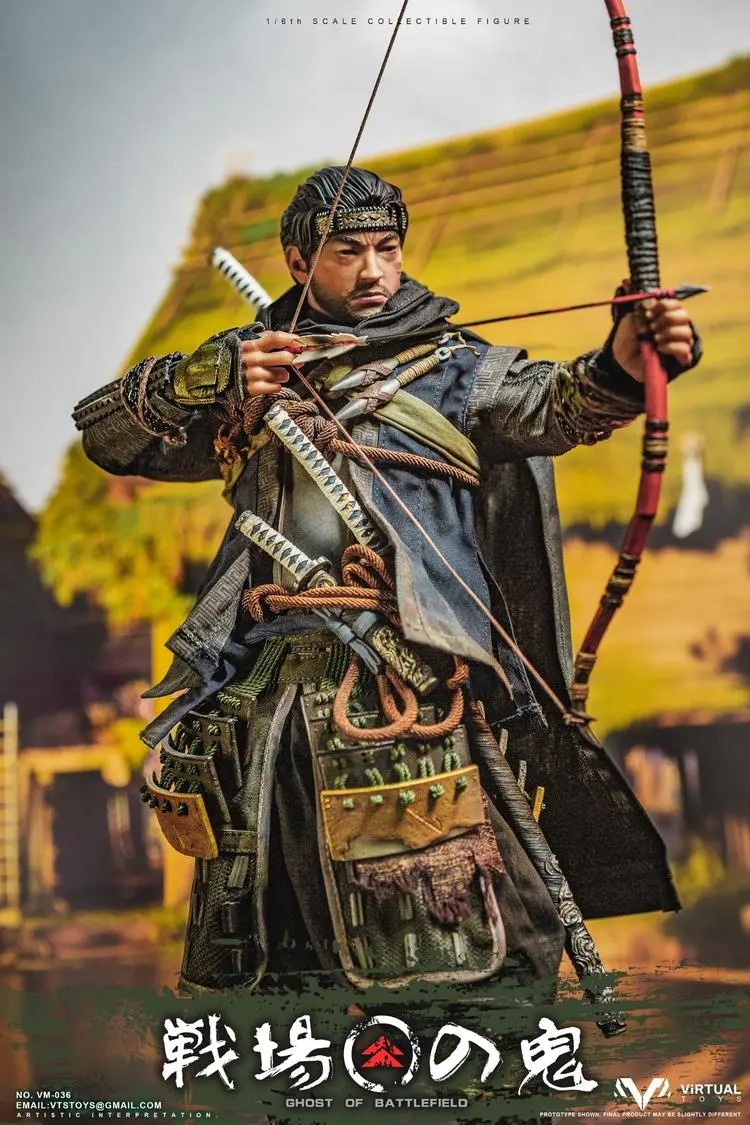In Stock VTS TOYS Ghost of Battlefield Samurai 1/6 VM-036 Figure Collectible standard Version