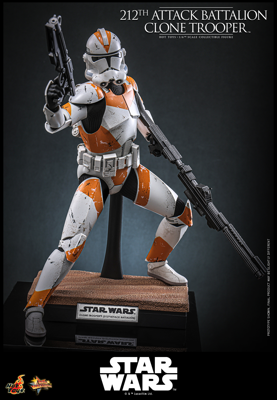 Pre order! Hot Toys MMS851 212th Attack Battalion Clone Trooper Standard Version 1/6 Scale Figure