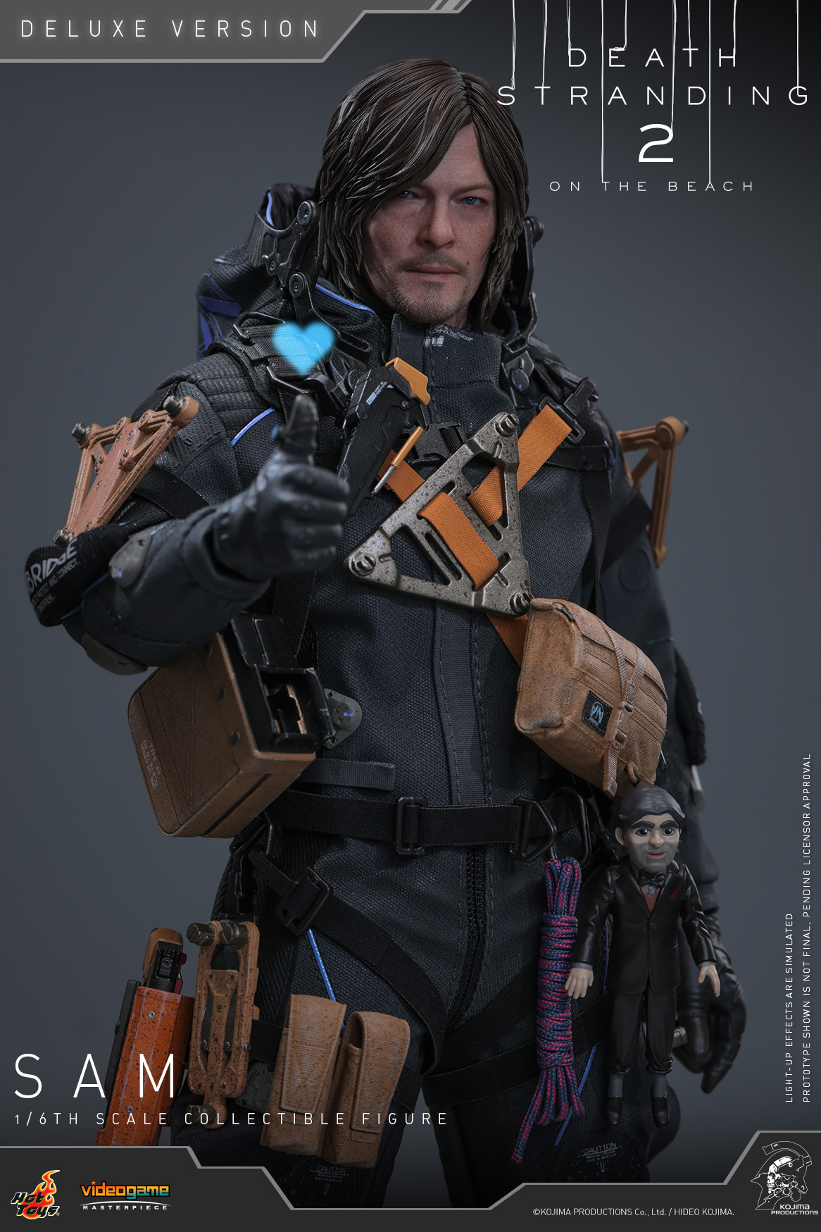 Pre Order! Hot Toys VGM75 Death Stranding 2: On the Beach Sam Standard (Sculpted version) 1/6 scale figure collectibles