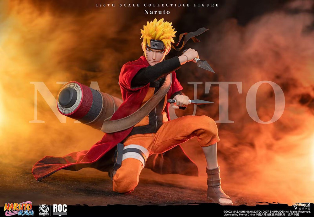 Pre order! Rocket Toys ROC-011 Naruto Sage Mode Sennin Ver. + Accessory Pack 1/6 action figure