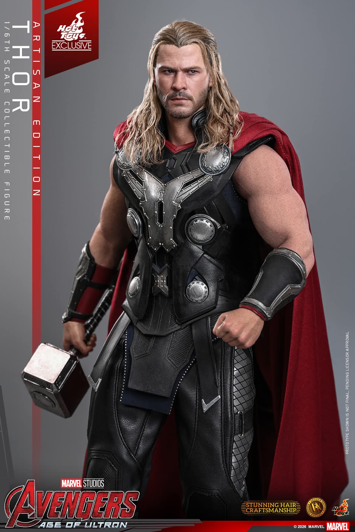 Pre order! Hot Toys MMS867AE Age of Ultron: Thor (Artisan Edition) 1/6 Scale Collectible Figure