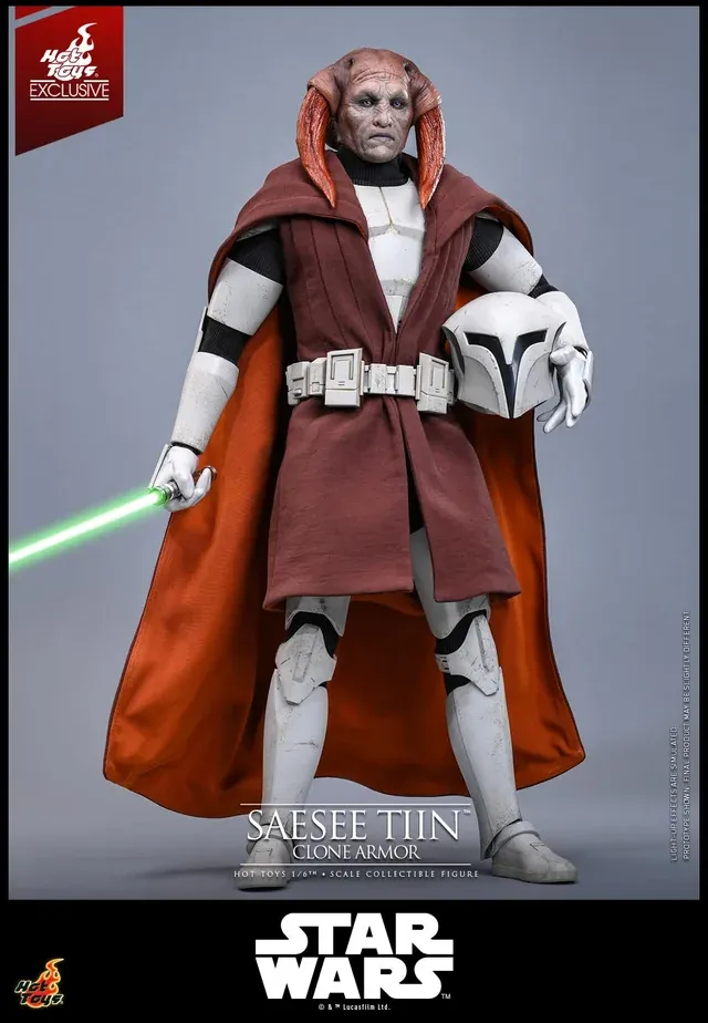 Coming soon! Hot Toys TMS168 Saesee Tiin (Clone Armor) Star Wars: The Clone Wars 1/6th Scale Collectible Figure