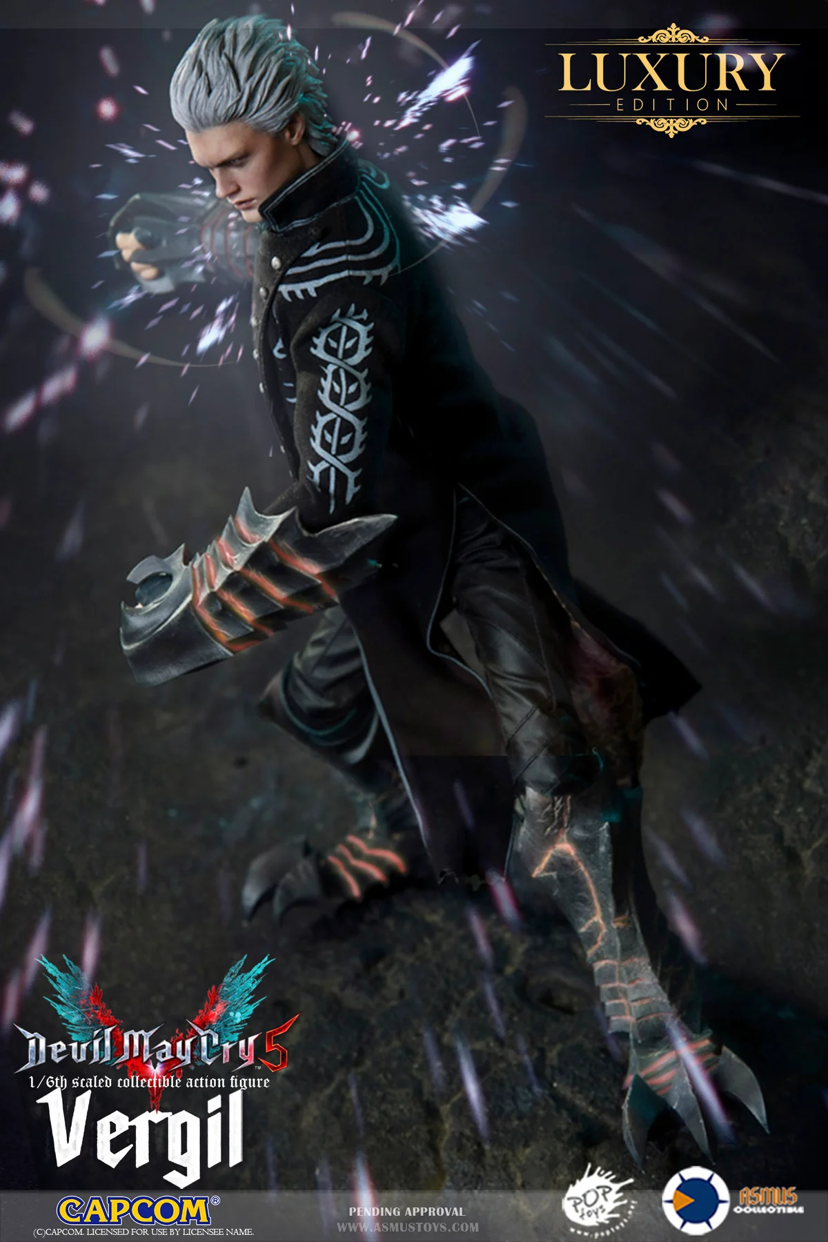 Pre order! Asmus Toys Devil May Cry Vergil 1/6 Scale Action Figure LUXURY EDITION DMC500LUX