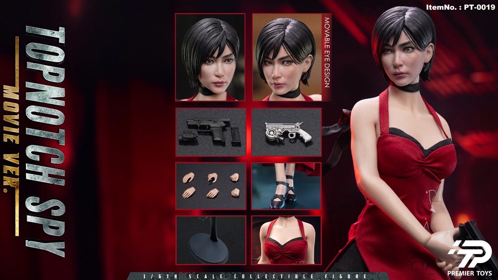 Pre order! Premier Toys PT-0019 1/6 Scale Top Notch Spy Ada Figure