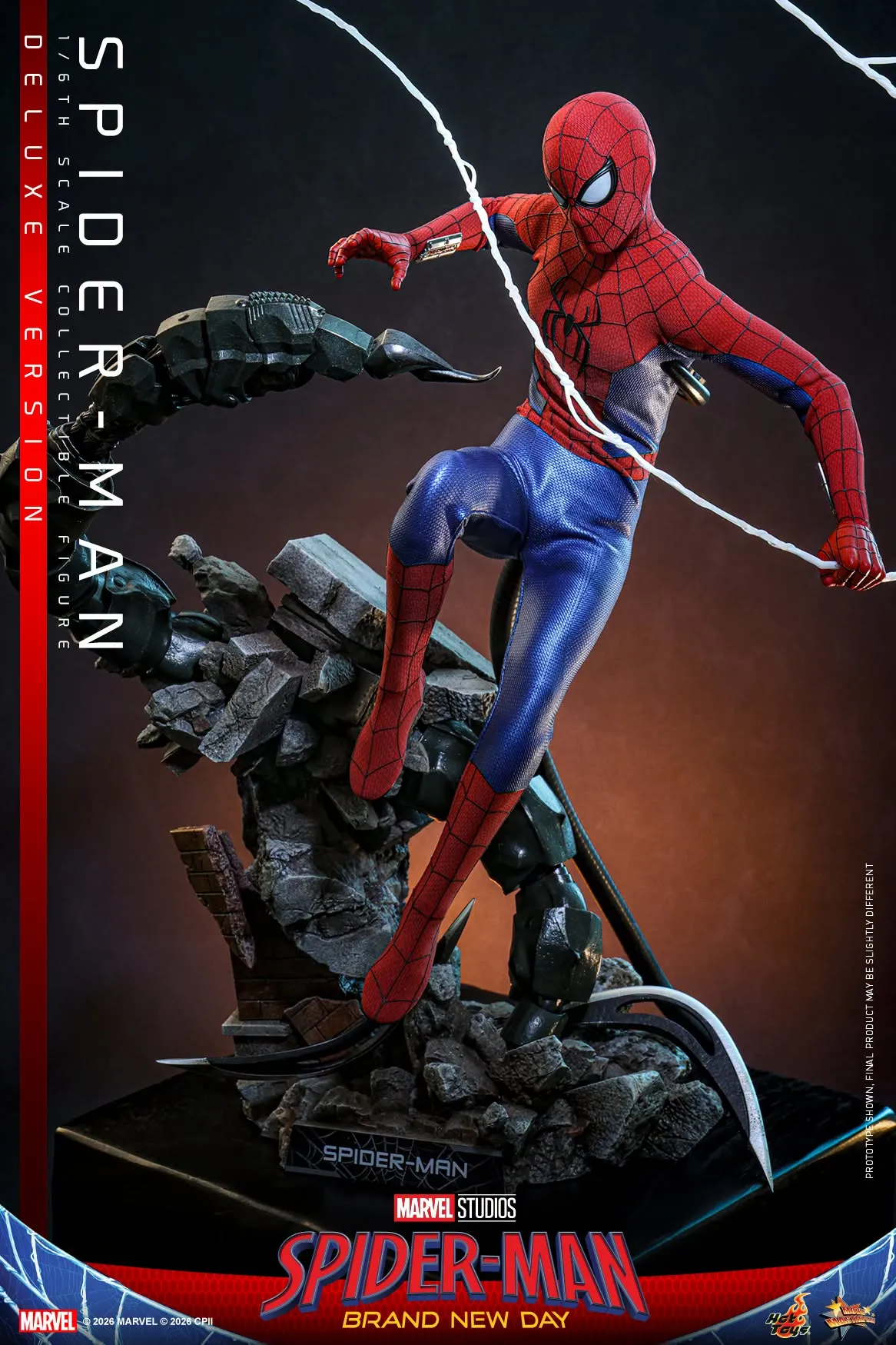 Pre order! Hot Toys MMS893 Spider-Man: Brand New Day Spider-Man (Deluxe Version) 1/6 scale Collectible Figure