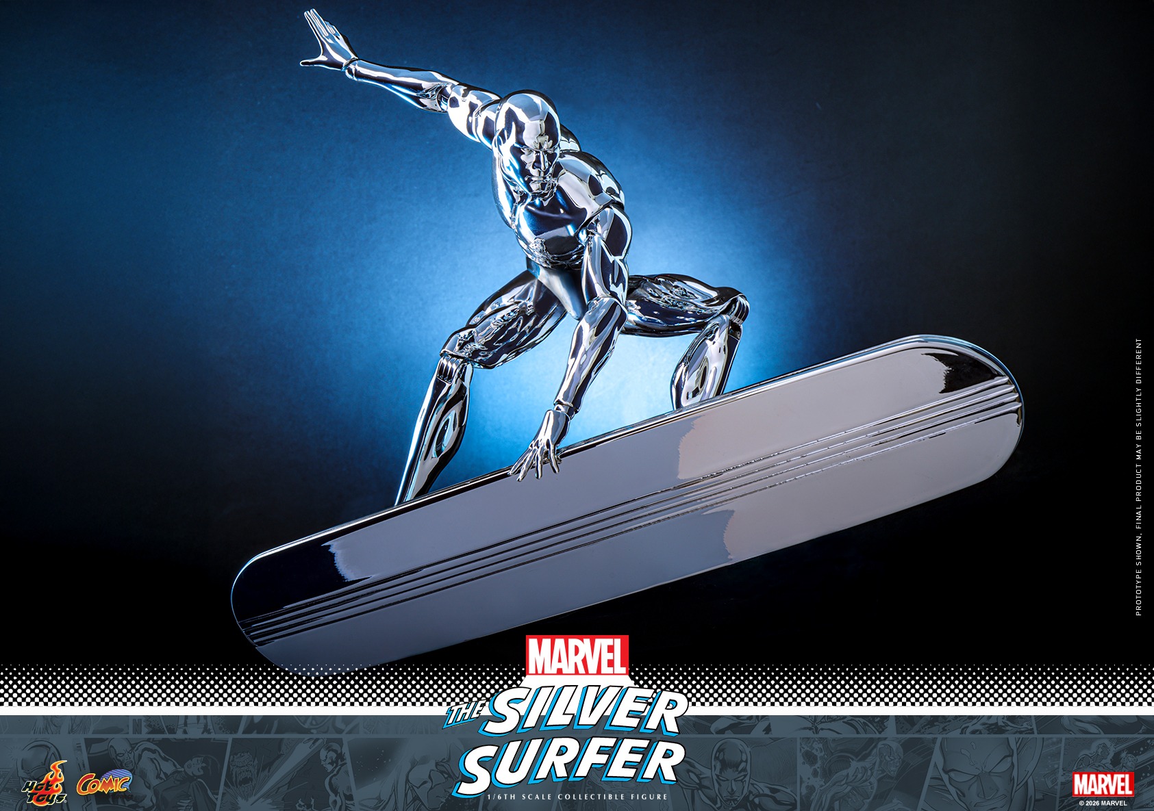Pre order! Hot Toys CMS033 Silver Surfer Marvel Comics 1/6 Collectible Figure