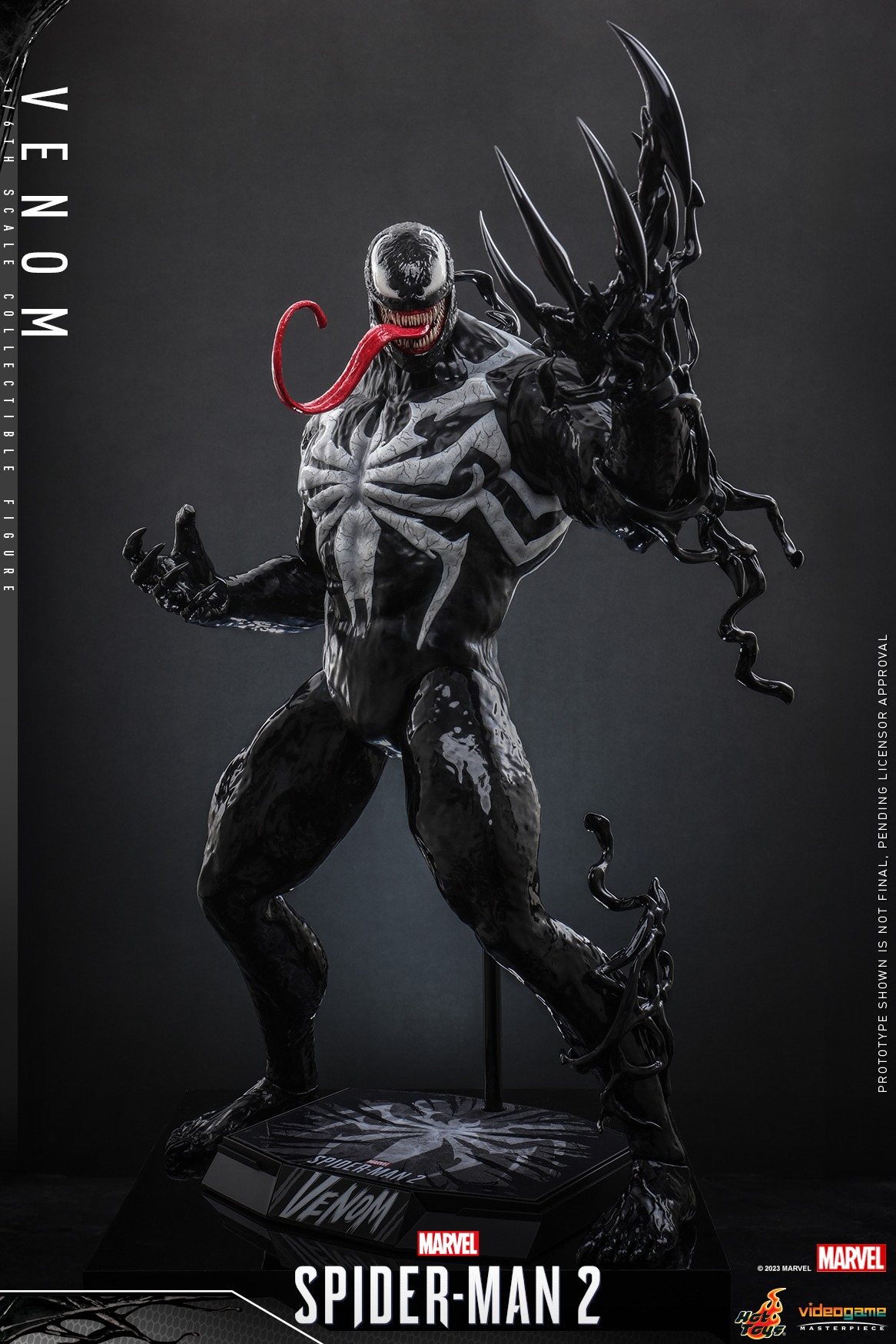 【marvel】ヴェノム オブジェ Hot Toys VGM59 Marvel's Spider Man 2 Venom 1/6 Scale Collectible