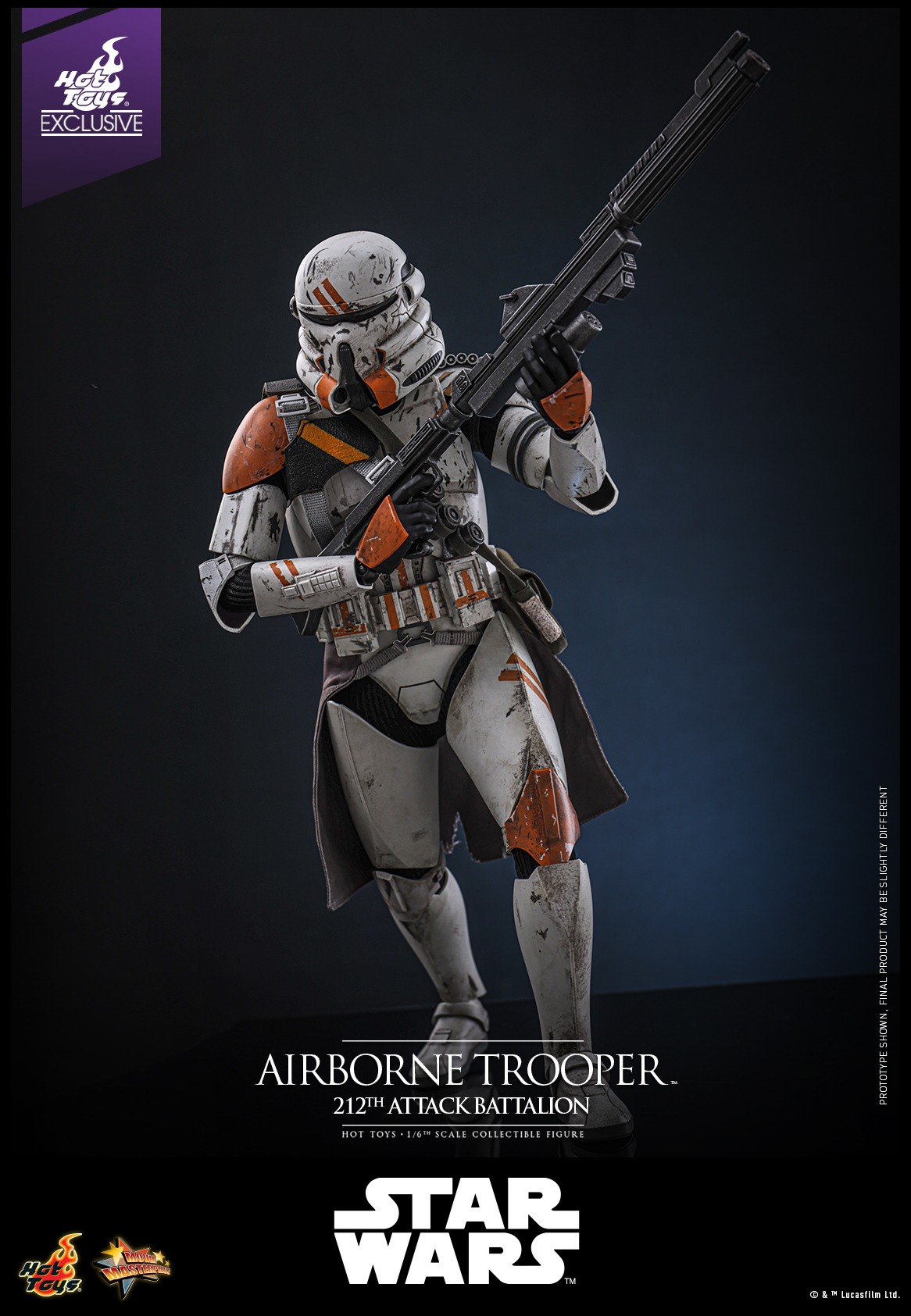 In Stock! Hot Toys Airborne Trooper (212th Attack Battalion