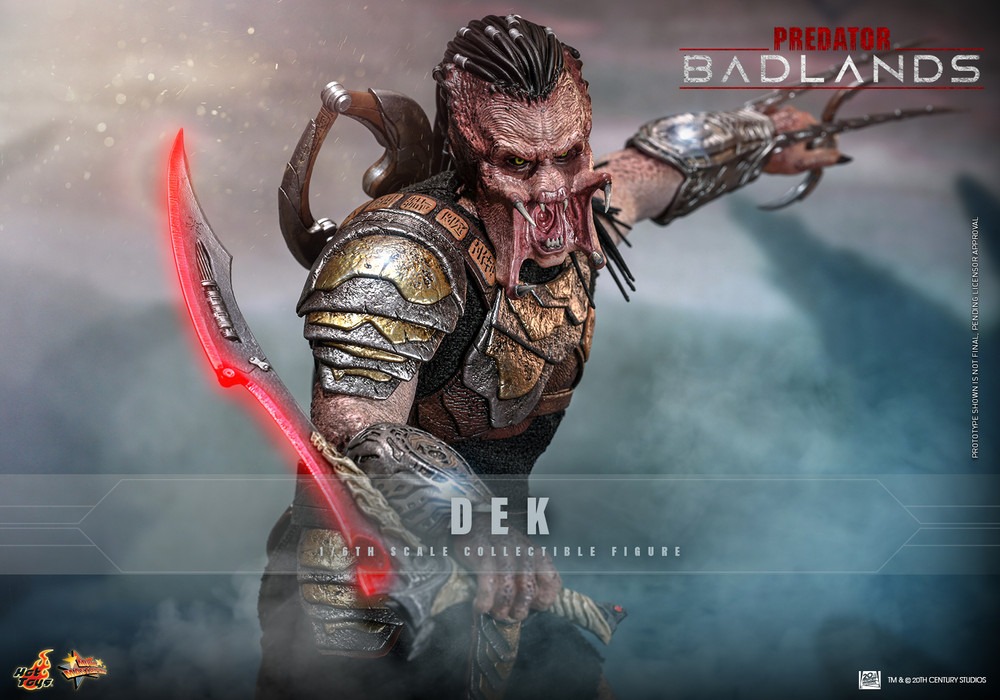 Pre order! Hot Toys MMS849 Predator Badlands 1/6 Scale Dek Collectible Figure