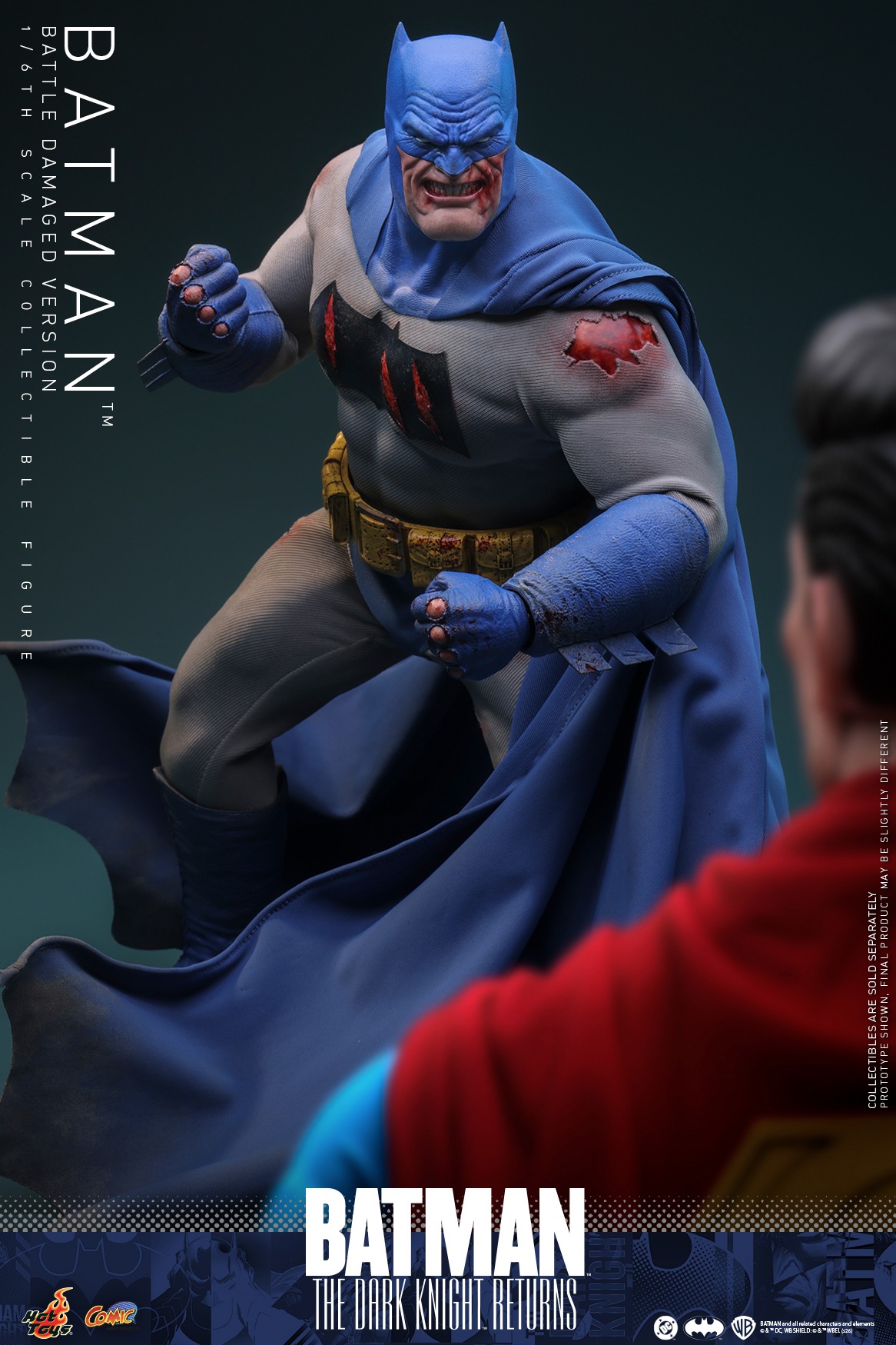 Pre order! Hot Toys Batman: The Dark Knight Returns Batman (Battle Damaged Version) 1/6 scale figure