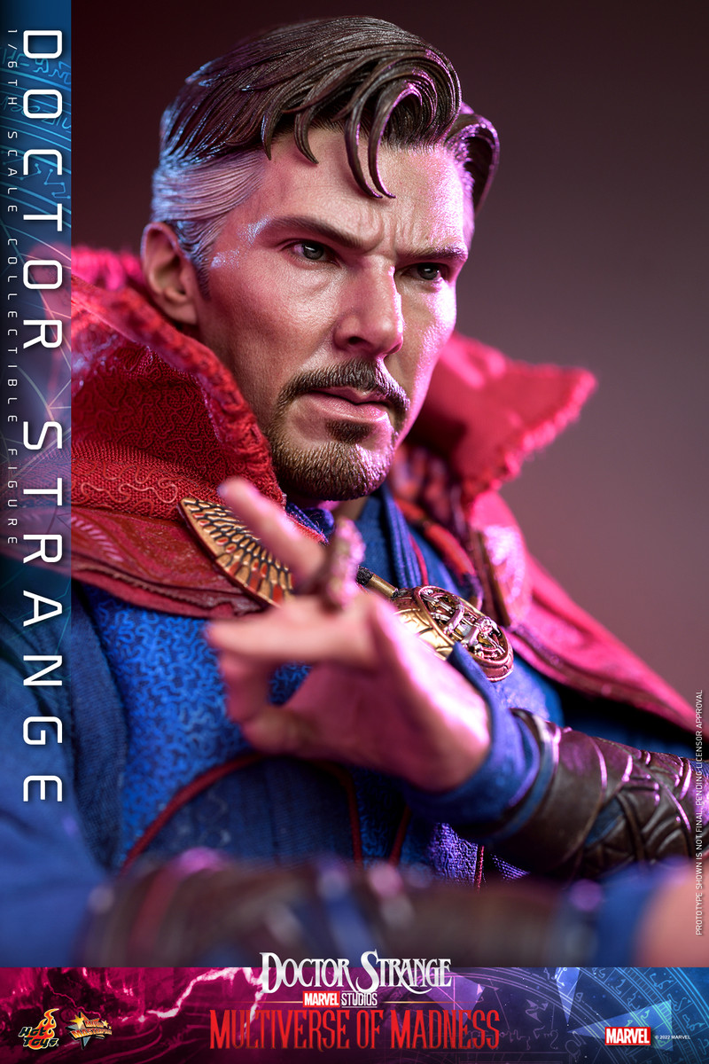 In stock! Hot Toys MMS645 Doctor Strange in the Multiverse of Madness 1/6 scale figure