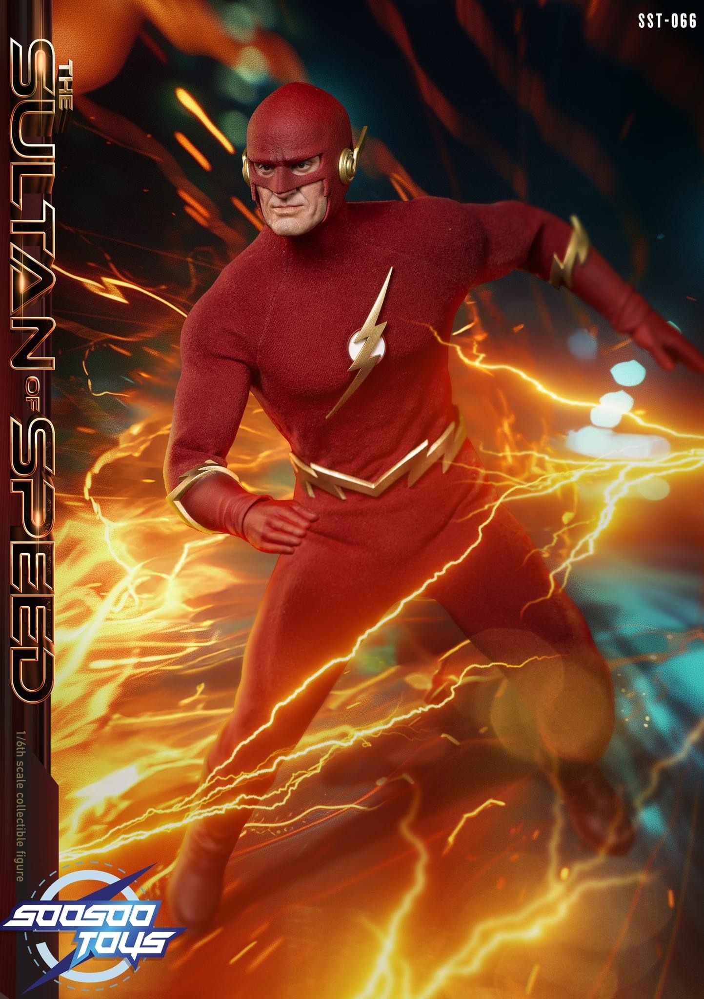 In stock! Soosootoys  SST-066 The Sultan of Speed (90s TV Flash) 1/6 figure