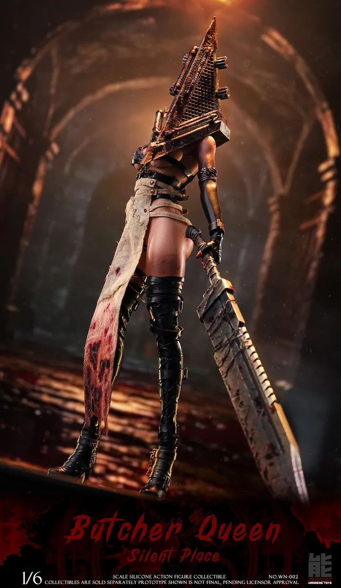 Pre order! Wanneng Toys WN-002A Butcher Queen Quiet Place Silent Hill 1/6 Scale Action Figure