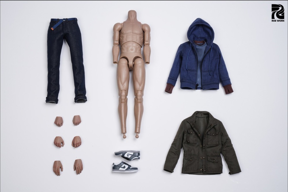 Pre Order! Rise Work RW03 1/6 Scale M65 Peter Casual Costume Set spiderman 