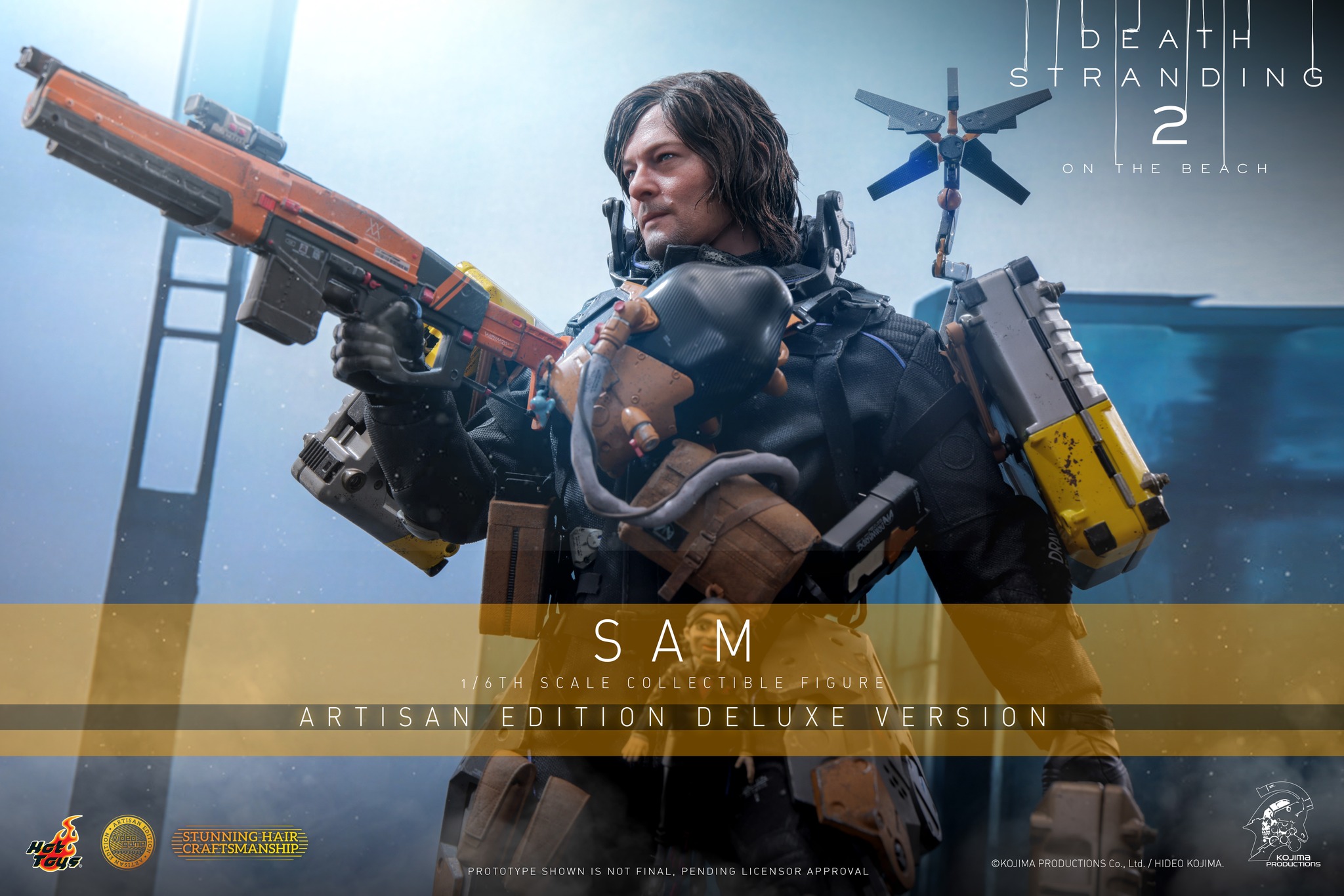 Pre Order! Hot Toys VGM77AE Death Stranding 2: On the Beach Sam Deluxe (Artisan Edition) 1/6 scale figure collectibles 