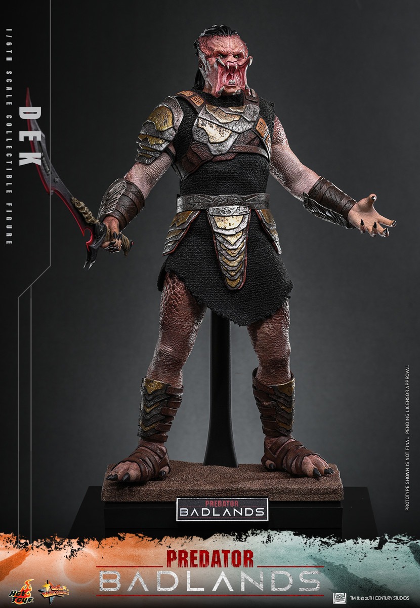 Pre order! Hot Toys MMS849 Predator Badlands 1/6 Scale Dek Collectible Figure