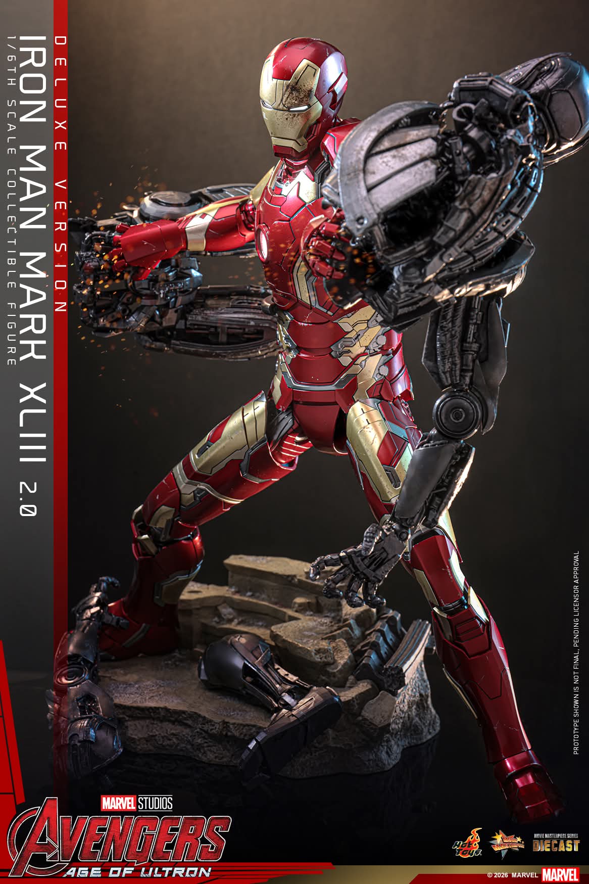 Pre order! Hot Toys MMS866D81 Iron Man Mark XLIII 2.0 Deluxe mk43 1/6 Figure 