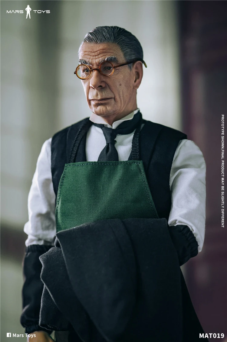 In Stock! Mars Toys MAT019 1/6 Old Housekeeper Mr.A batman action figure set