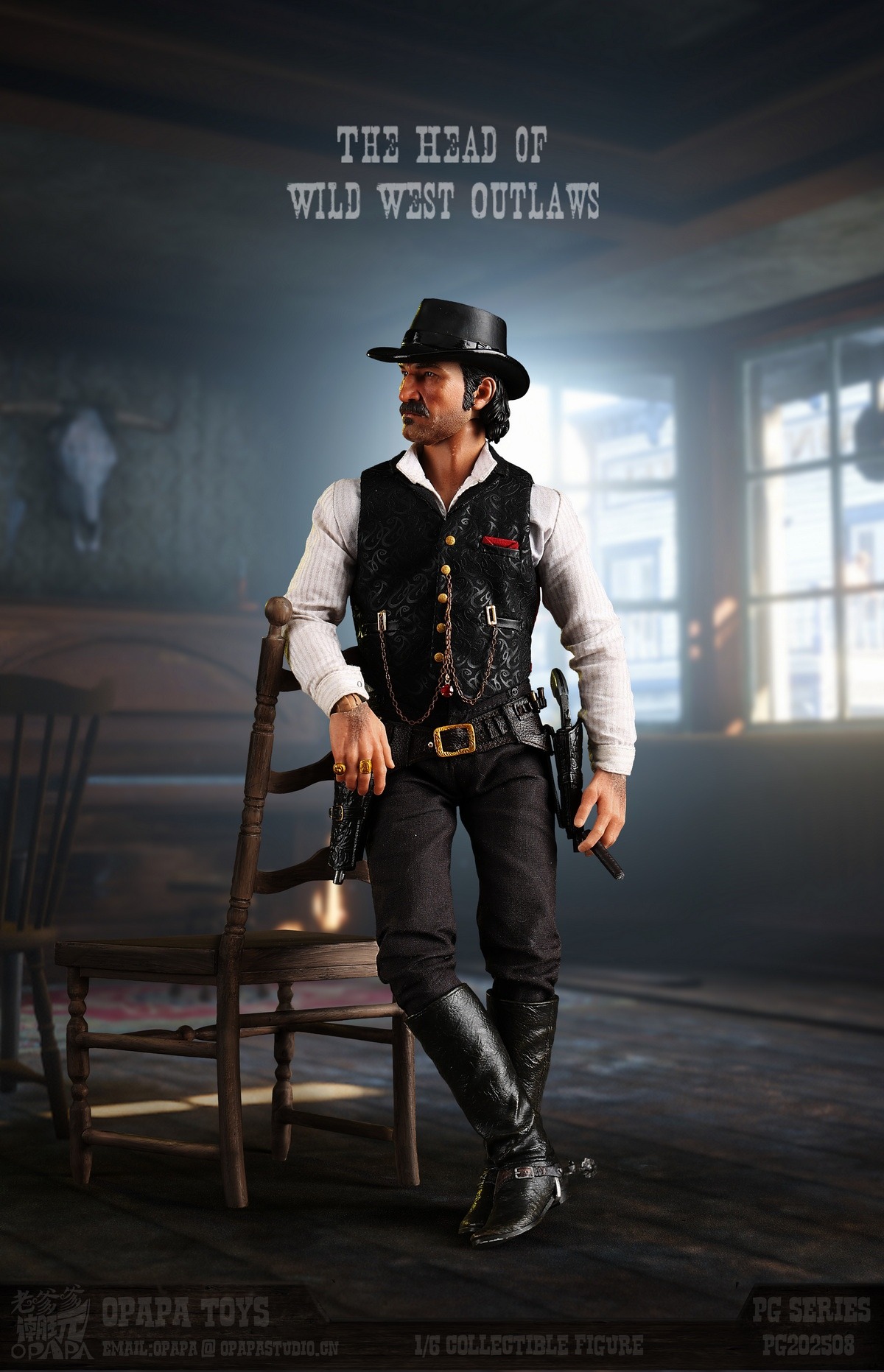 Pre Order! OPAPA Toys PG202508 Dutch van der Linde 1/6 figure collectibles Red Dead Redemption