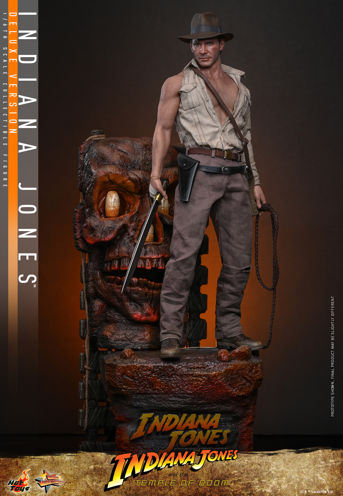 Pre order! Hot toys Indiana Jones And The Temple of Doom Deluxe Version 1/6 scale Indiana Jones Collectible Figure 