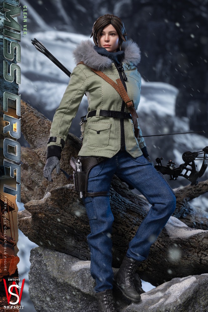 Pre order! Swtoys FS077A 1/6 Scale Miss Croft Regular Version