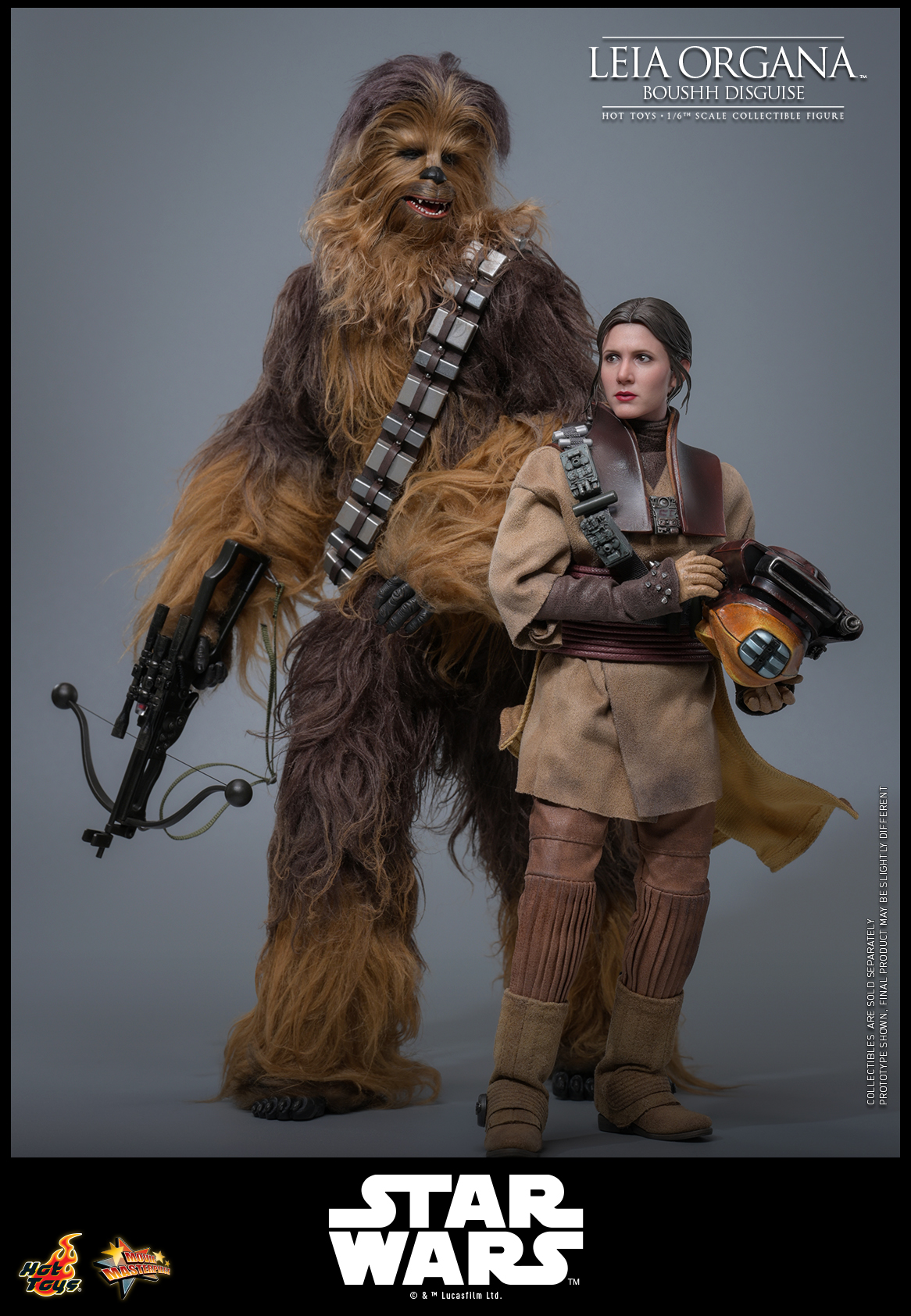 Pre order! Hot toys MMS854 Leia Organa (Boushh Disguise) Star Wars: Return of the Jedi 1/6 Collectible Figure