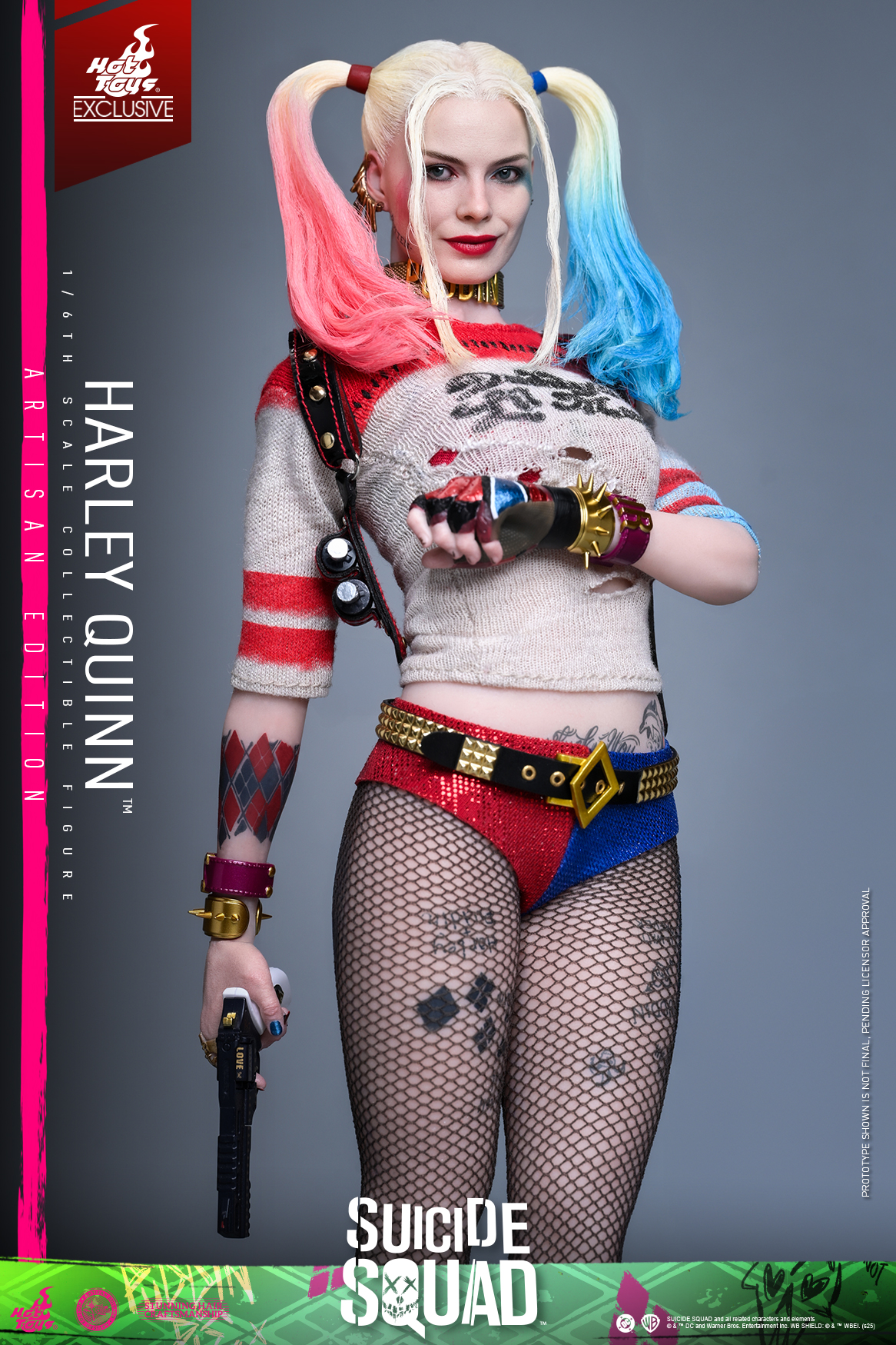 Pre order! Hot Toys MMS842AE Harley Quinn Suicide Squad (Artisan edition)(500 Limited) Collectibles 1/6 Scale Action Figure