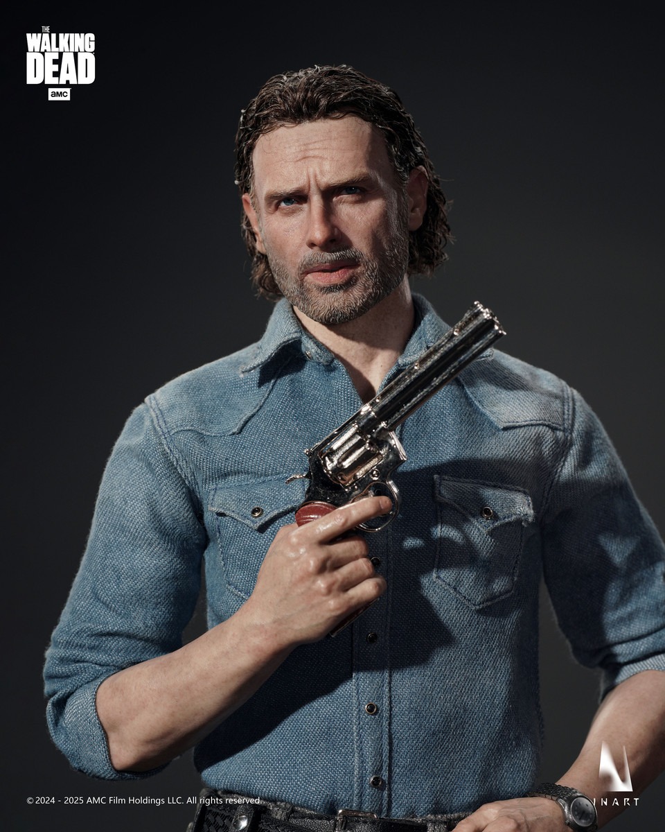 Pre order! INART Rick Grimes 1/6 Collectible Figure The Walking Dead Season 8