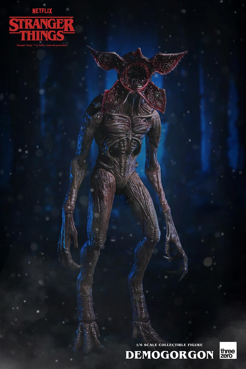 In stock! Threezero Stranger Things Demogorgon 1/6 Scale Figure