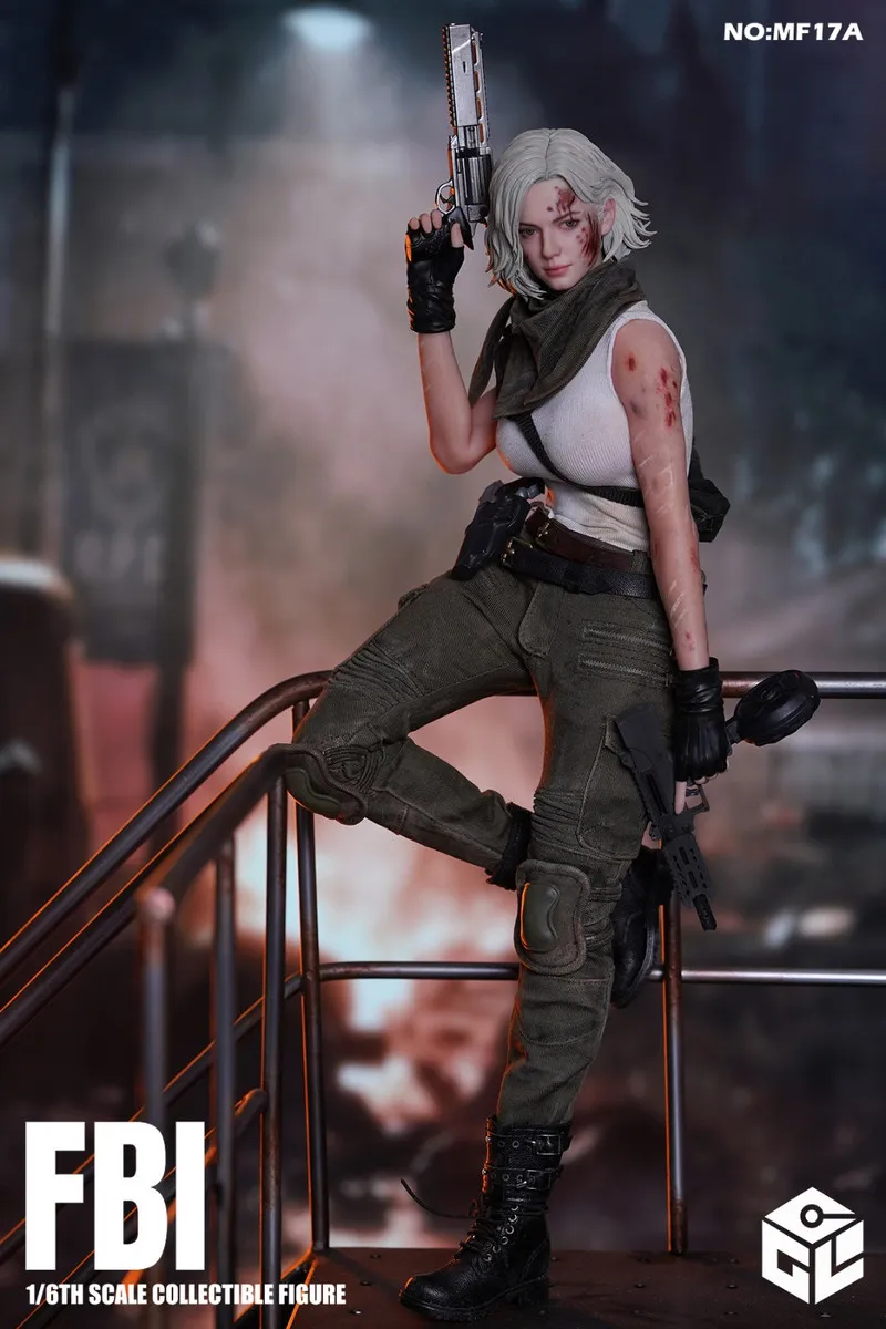 Pre order! CGL MF17A FBI Agent Grace Damaged Edition 1/6 Action figure