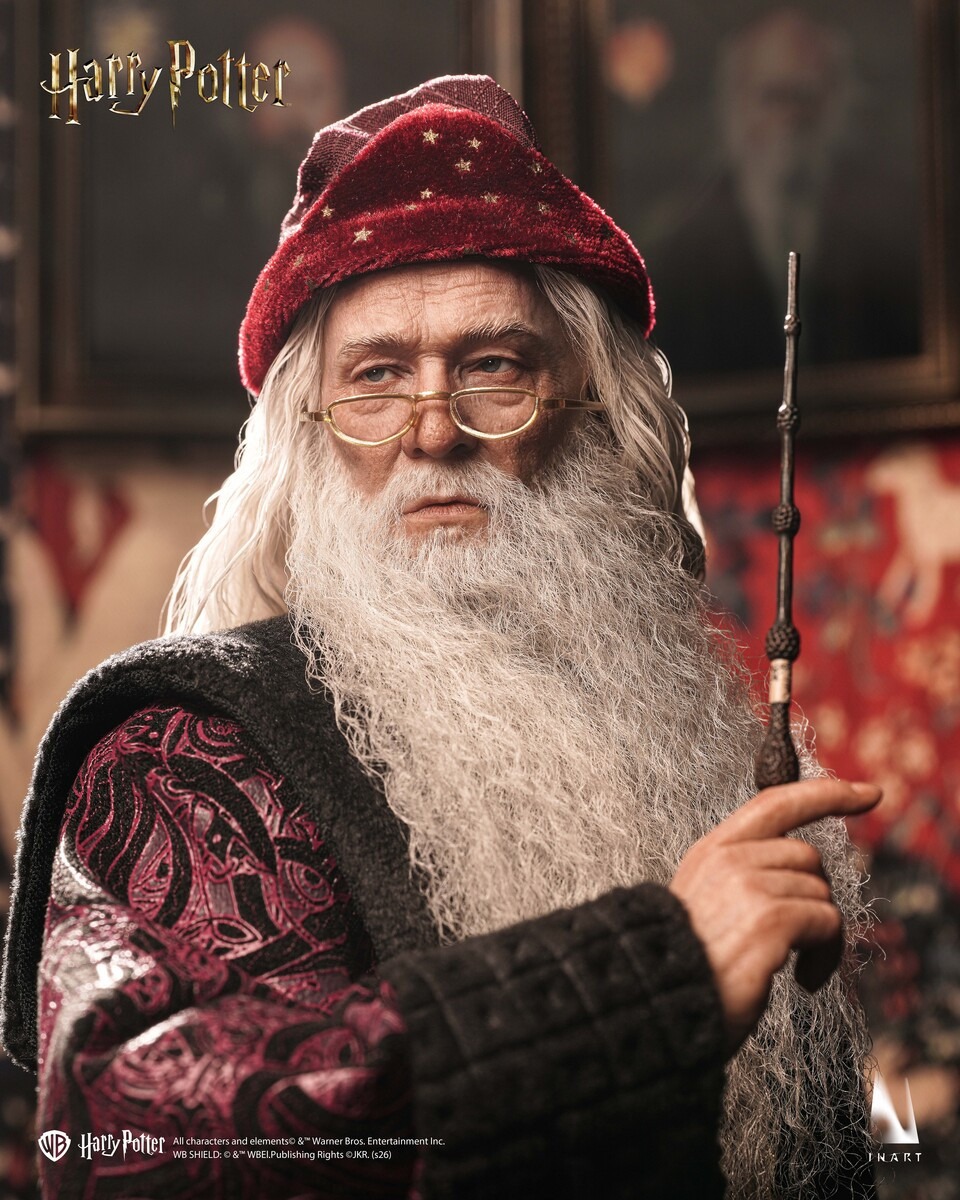 Pre order! INART Albus Dumbledore Harry Potter Chamber of Secrets 1/6 Figure Deluxe Version