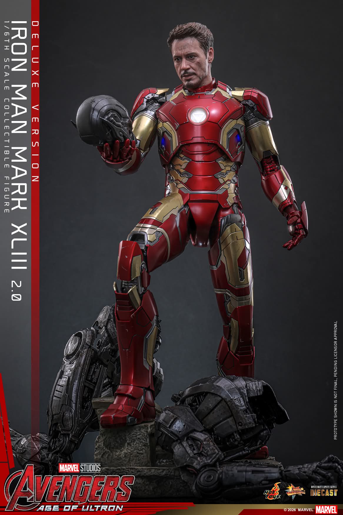 Pre order! Hot Toys MMS866D81 Iron Man Mark XLIII 2.0 Deluxe mk43 1/6 Figure 