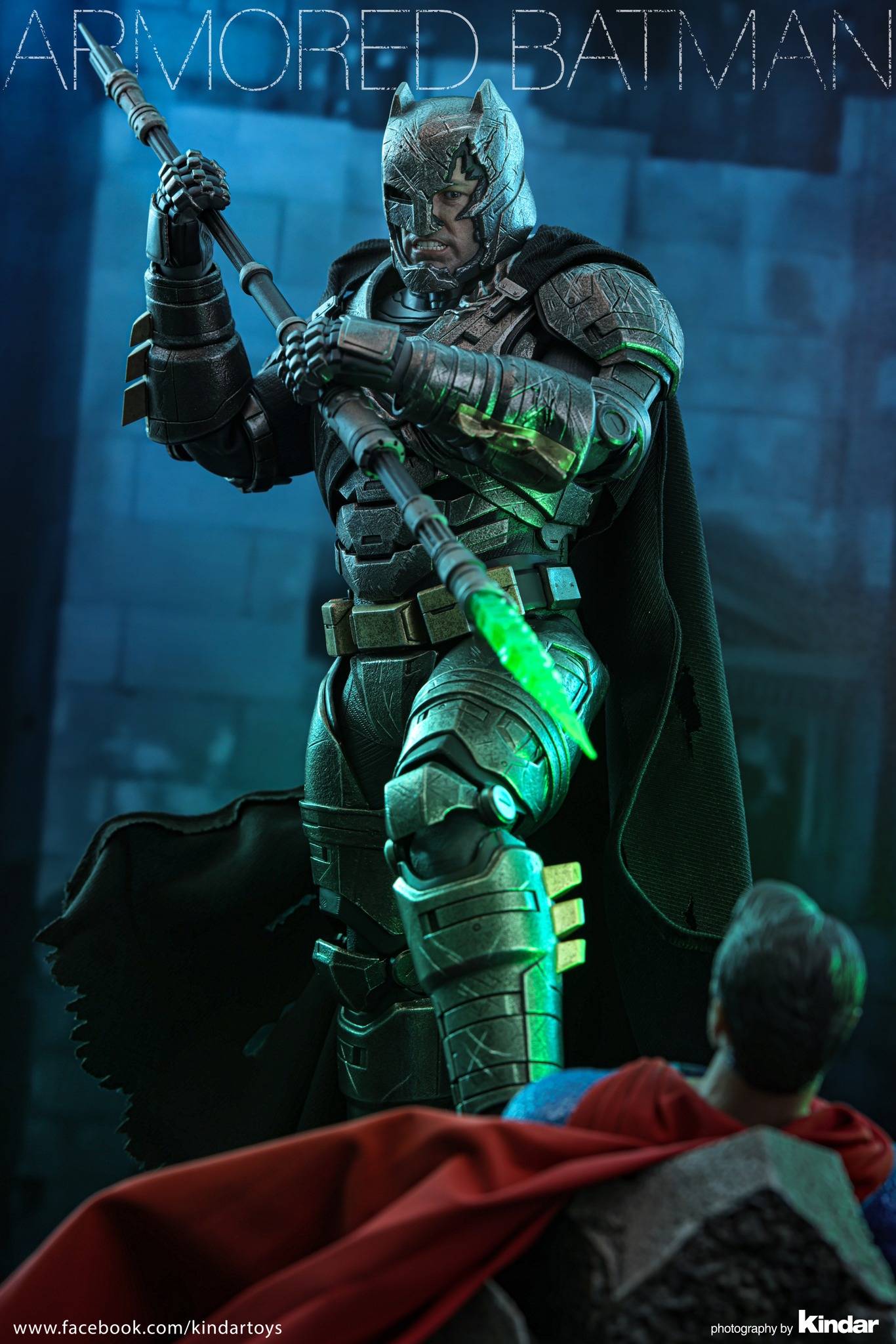 In stock! Hoy Toys 1/6 MMS743 ARMORED BATMAN 2.0 DELUXE