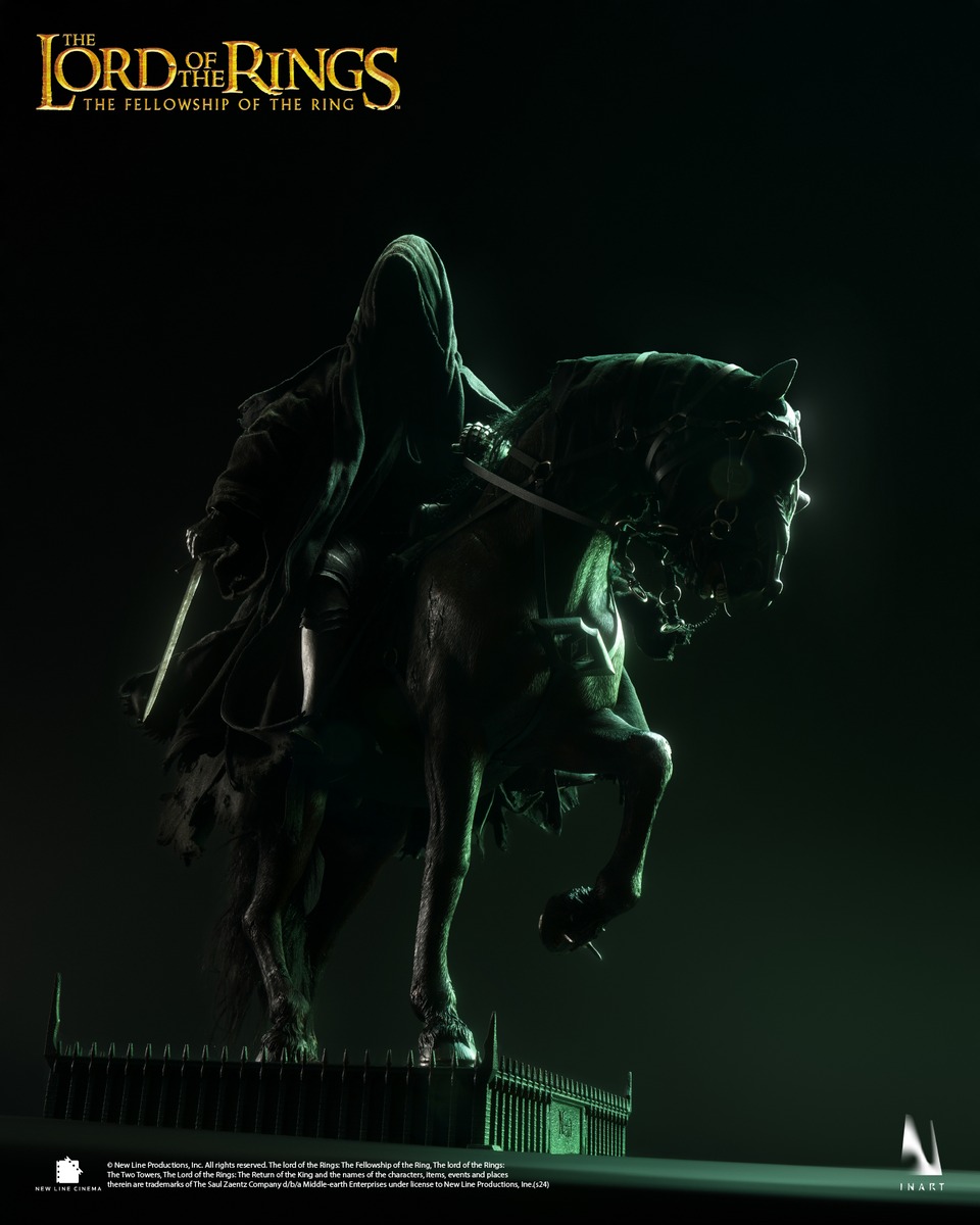In stock! INART Nazgûl Deluxe Version with Horse A013D1 The Lord of the Rings: The Fellowship of the Ring 1/6 Collectible Figure 