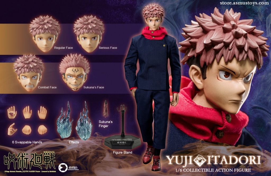 Pre order! Asmus Toys JJKS02A Jujutsu Kaisen YUJI ITADORI 1/6 Scale figure