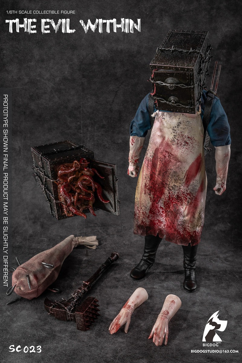 Pre order! BIGDOG STUDIO SC023 The Evil Within Custodian 1/6 figure