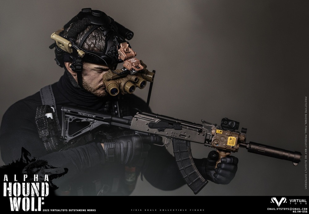 Pre order! VTS TOYS VM056 Hound Wolf Alpha 1/6 Scale Figure