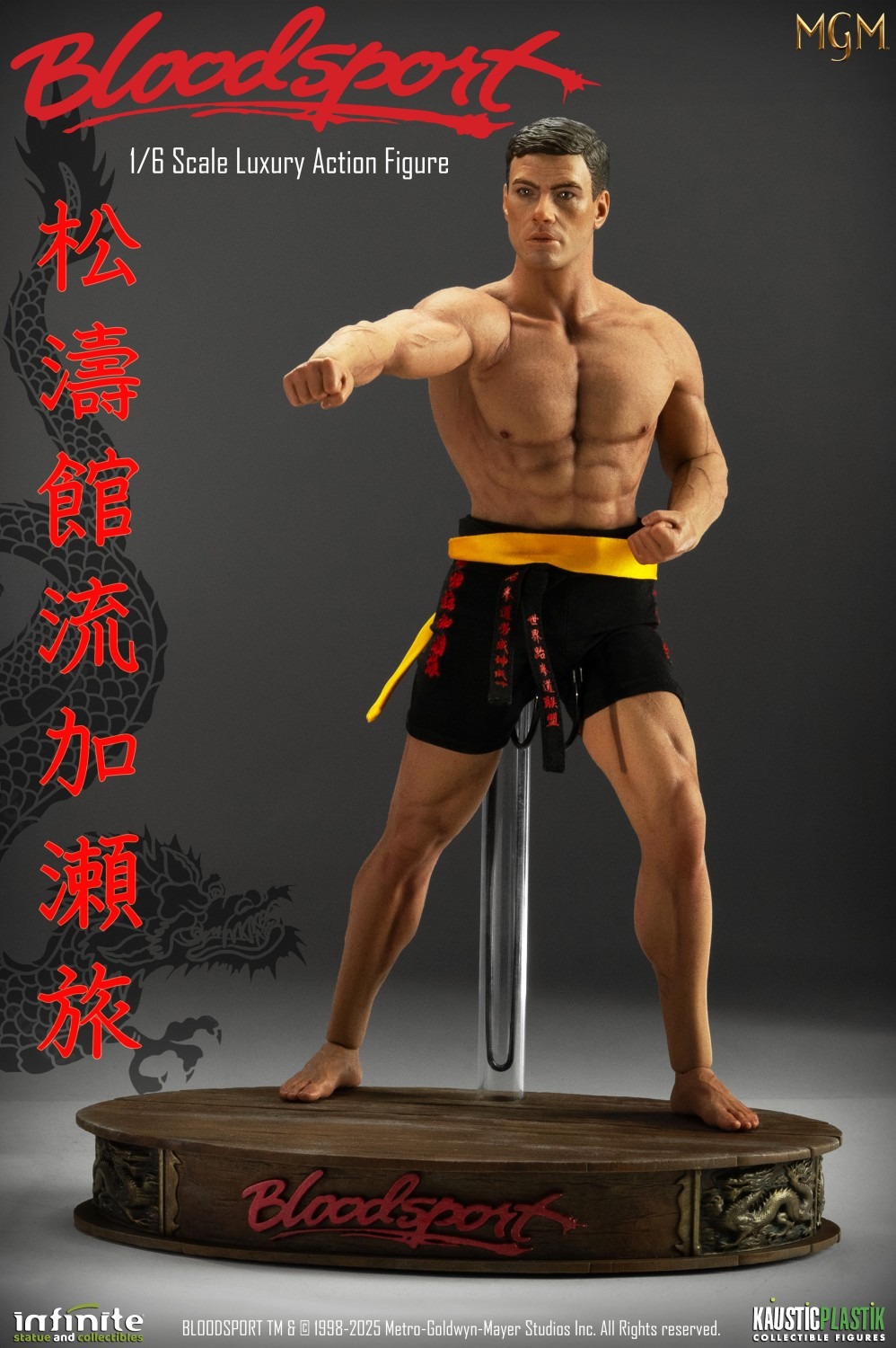 Pre Order! Bloodsport Frank Dux 1/6 Action Figure Standard Edition
